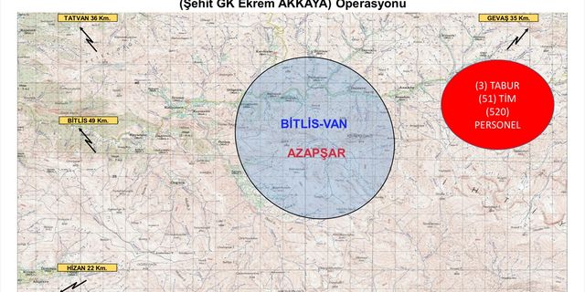 Eren Abluka-32 Operasyonu başlatıldı