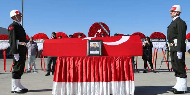 Şehit Uzman Çavuş Uğurcan Cirnooğlu'nun naaşı memleketi Kilis'e uğurlandı