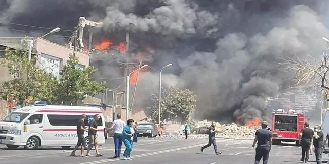 Ermenistan'da havai fişek mağazasında patlama: 16 ölü