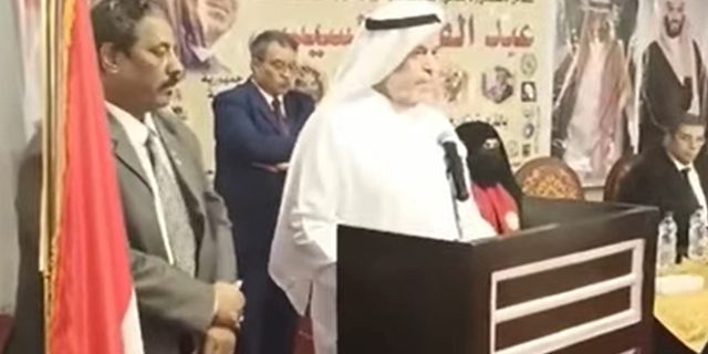 Suudi iş adamı Muhammed El Kahtani konuşma esnasında yere yığılarak hayatını kaybetti