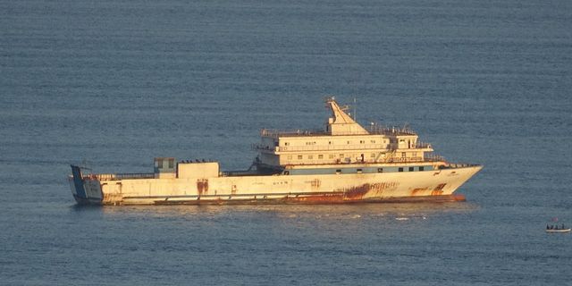 Yunanistan'ın ateş açtığı gemi görüntülendi