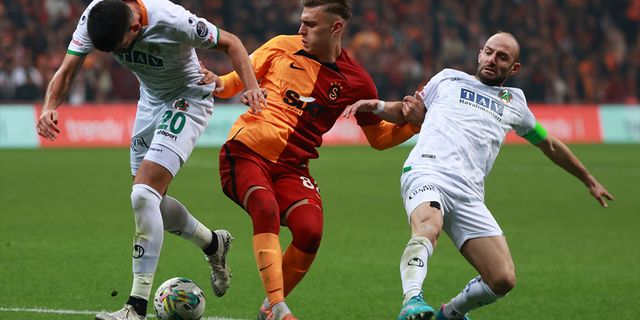 Galatasaray üstünlüğünü koruyamadı, Alanyaspor Aslantepe'den puanla ayrıldı