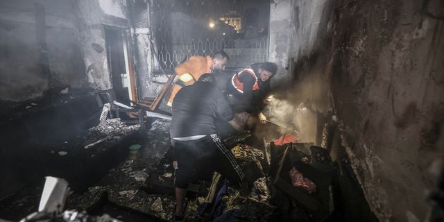 Gazze'de yangın: 21 kişi hayatını kaybetti