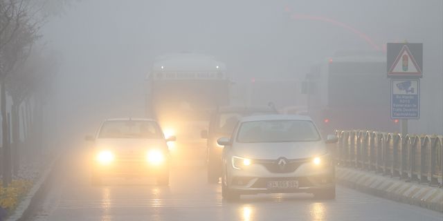  Edirne'de yoğun sis etkili oluyor