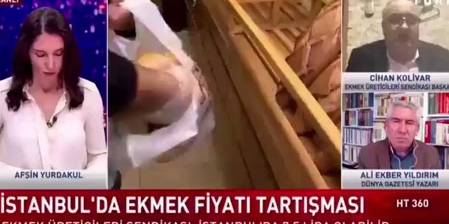 Ekmek Üreticileri Sendikası Başkanı Kolivar: Ekmek aptal toplumların gıda maddesidir