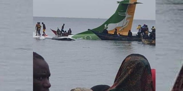 Tanzanya'da yolcu uçağı düştü