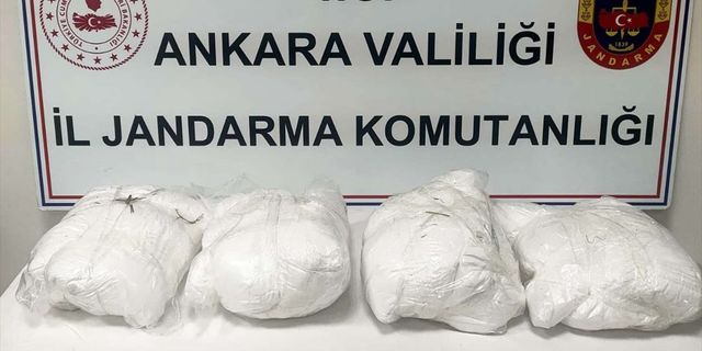 Ankara'da 40 kilo 300 gram eroin ele geçirildi