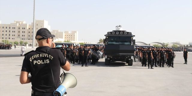 Polis Görev Gücü Katar'da Türkiye'yi başarıyla temsil etti