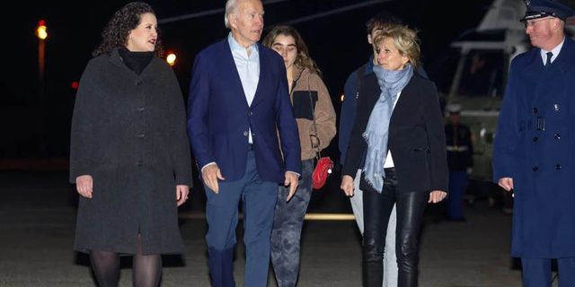 Biden, ABD'de kar fırtınası yaşanırken Karayipler'e tatile gitti