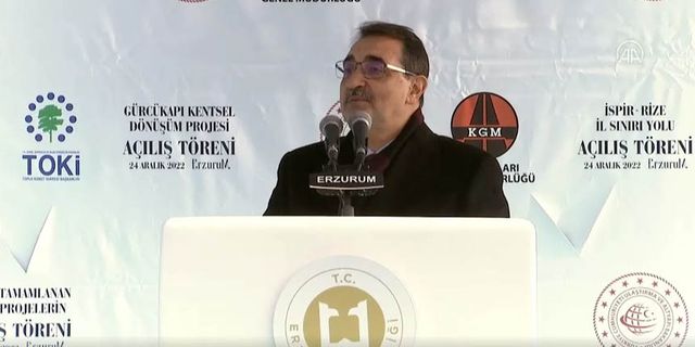 Bakan Dönmez duyurdu: Seneye evlerimizi yerli gazımızla ısıtacağız