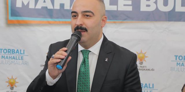 AK Parti Torbalı İlçe Başkanı Selman Günaydın istifa etti