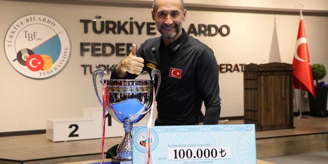 Semih Saygıner, Türkiye 3 Bant Bilardo Şampiyonu oldu