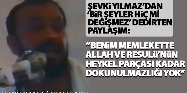 Şevki Yılmaz paylaştı! '32 yıldır hiç bir şey değişmemiş' dedirten o konuşma