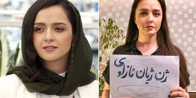 Protesto için başını açan İranlı aktris Terane Alidusti gözaltında