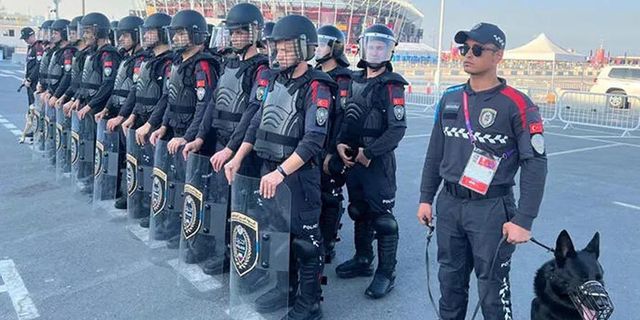 Türk polisi Dünya Kupası maçlarının tamamında görev aldı