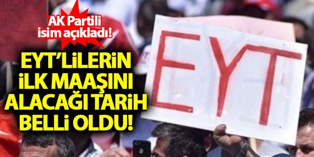 EYT'lilerin ilk maaşını alacağı tarih belli oldu!