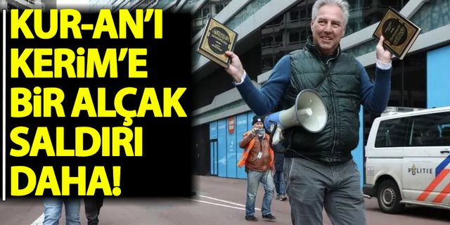 Kur'an-ı Kerim'e bir alçak saldırı daha: Pegida'nın Hollandalı lideri Wagensveld kutsal kitabı yırttı