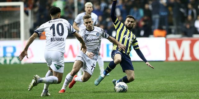 Fenerbahçe 1 puanı son dakikalarda kurtardı