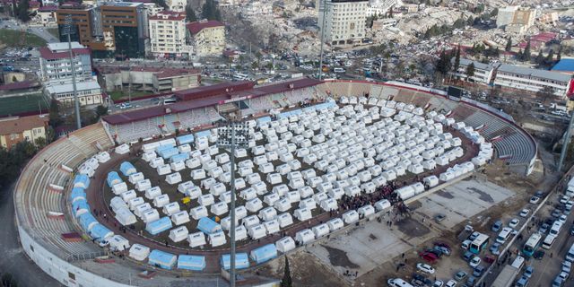 Deprem bölgesinde 50 bin 818 AFAD aile yaşam çadırının kurulumu tamamlandı