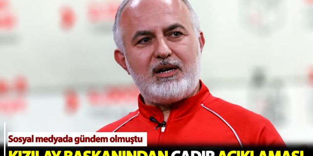 Kızılay'dan Ahbap'a çadır satışı açıklaması