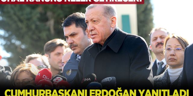 Cumhurbaşkanı Erdoğan yanıtladı! OHAL Kanunu neler getirecek?