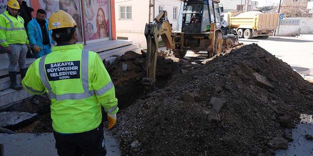 Sakarya Büyükşehir Belediyesi, Pazarcık'ta 75 mahallenin altyapısını yeniliyor
