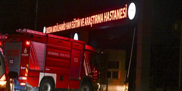 İstanbul'daki hastane yangınında 1 kişi hayatını kaybetti