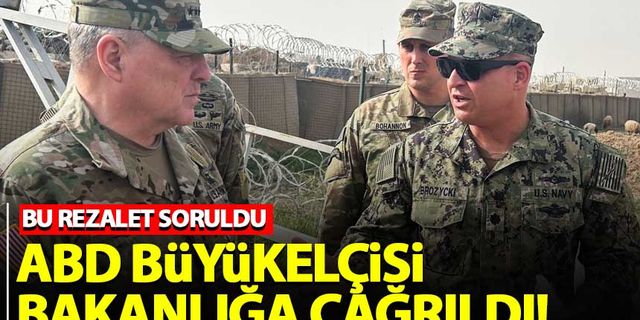 ABD'nin Ankara Büyükelçisi Flake bakanlığa çağrıldı
