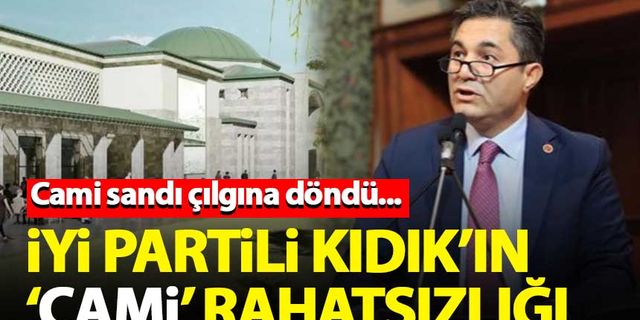 İYİ Partili Ali Kıdık'ın 'cami' rahatsızlığı! Cami sandı çılgına döndü...