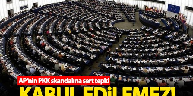 Dışişleri'nden Avrupa Parlamentosu'na PKK tepkisi