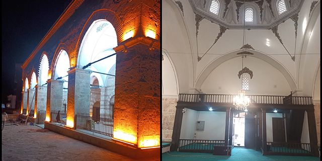 684 yıllık Orhan Bey Camii'nin restorasyonu tamamlandı