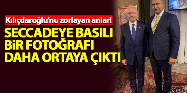 Kılıçdaroğlu'nun seccadeye basılı bir fotoğrafı daha ortaya çıktı
