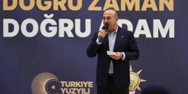 Bakan Çavuşoğlu: Serikliler Türkiye'yi 28 eyalete böleceğiz diyenlere oy verir mi?