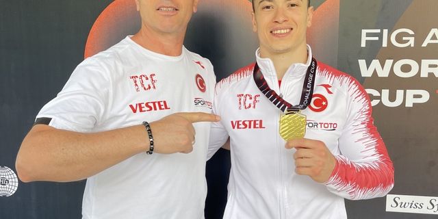 Milli cimnastikçi Ahmet Önder, Dünya Challenge Kupası'nda altın madalya kazandı