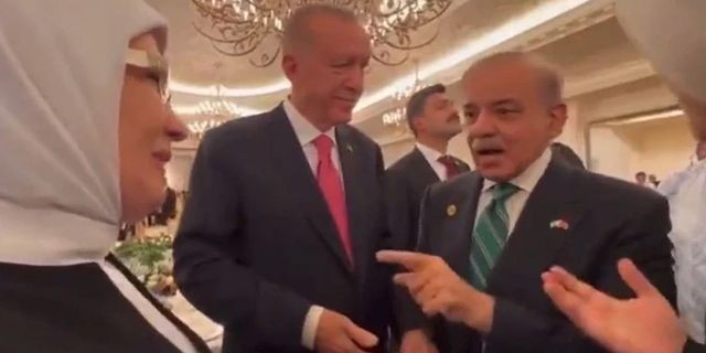 Şahbaz Şerif'in Erdoğan çiftine hediyesi gündem oldu