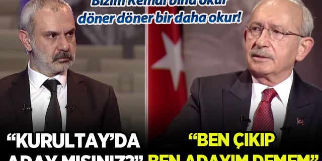 Kılıçdaroğlu, günler süren suskunluğunu bozdu! Kurultay'da aday mı?