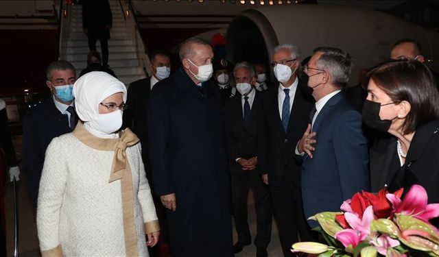 Cumhurbaşkanı Erdoğan İtalya'ya geldi