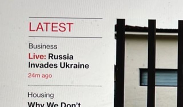 Yanlışlıkla internet sitesinden yayınladılar: Rusya Ukrayna'yı işgal ediyor!