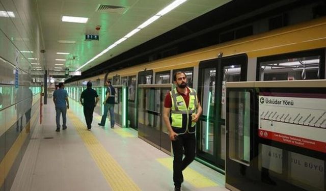 Üsküdar-Çekmeköy metro seferleri arıza nedeniyle yapılamıyor