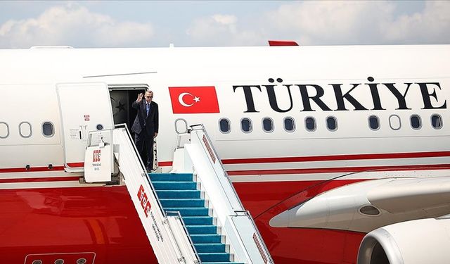Cumhurbaşkanı Erdoğan, Ukrayna'ya gitti