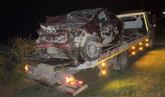 Sinop'taki kazada bir kişi hayatını kaybetti