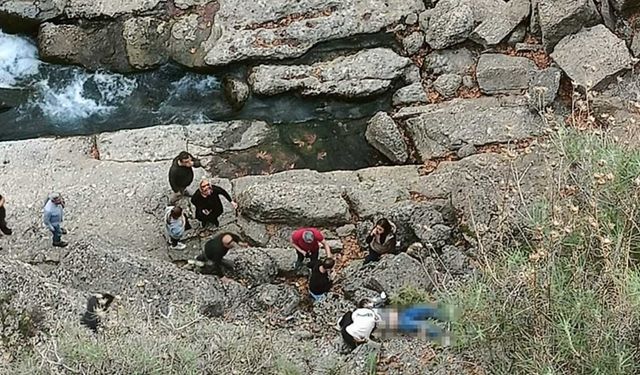 Antalya'da uçurumdan düşen Rus turist öldü