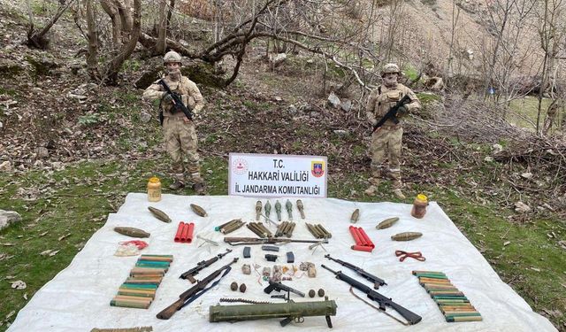 Eren Abluka Sonbahar Kış-5 Operasyonu'nda çok sayıda mühimmat ele geçirildi