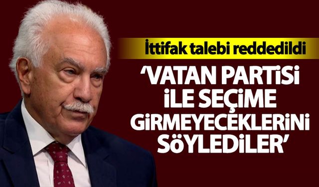 Perinçek duyurdu: İttifak talebimizi reddettiler