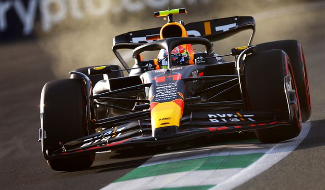 F1 Suudi Arabistan Grand Prix'sinde 'pole' pozisyonu Sergio Perez'in