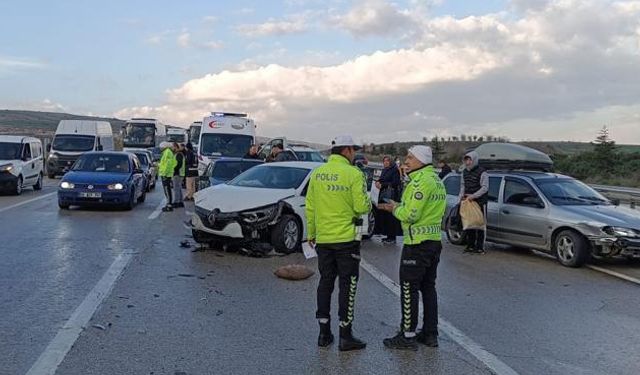 Ankara'da zincirleme kaza: 1 kişi öldü, 11 yaralı