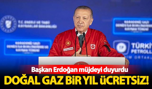 Başkan Erdoğan beklenen müjdeleri duyurdu!