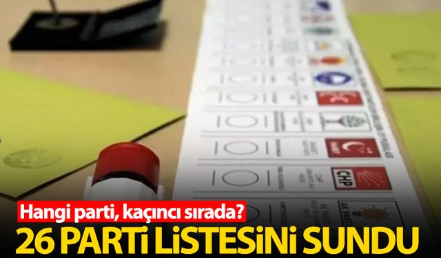 14 Mayıs seçimlerinde oy pusulası netleşti