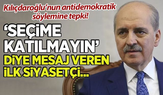 AK Parti'den, Kılıçdaroğlu'nun 'Sandığa gitme' sözlerine cevap