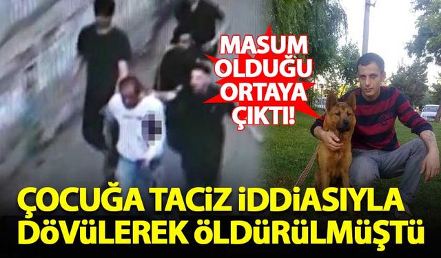 Diyarbakır'da çocuğa taciz iddiasıyla dövülerek öldürülen şahıs masum çıktı
